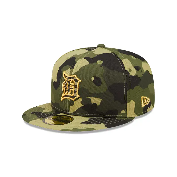 Casquette 59fifty camouflage MLB Armed Forces Day 2022 des Detroit Tigers