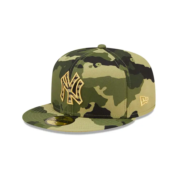 New York Yankees 2022 MLB Armed Forces Day 59fifty camouflage