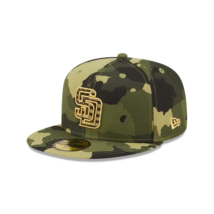 San Diego Padres 2022 MLB Armed Forces Day 59fifty camouflage
