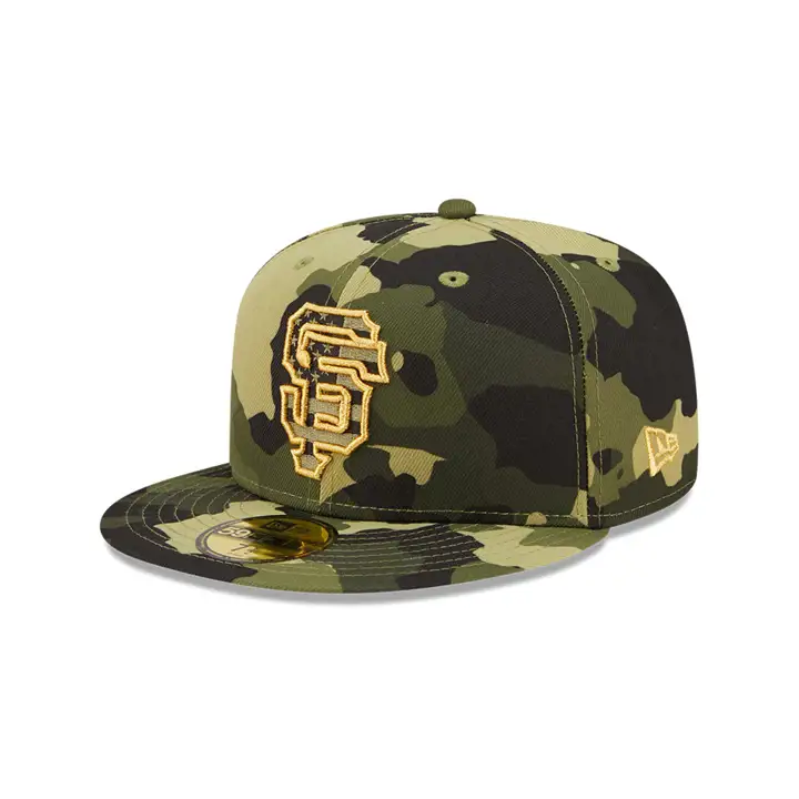 San Francisco Giants 2022 MLB Armed Forces Day 59fifty camo