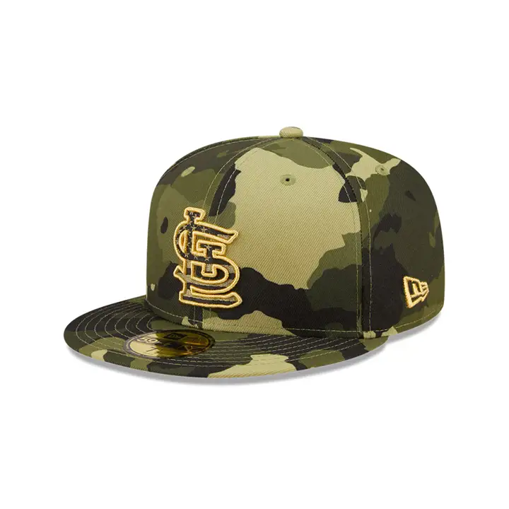 St. Louis Cardinals 2022 MLB Armed Forces Day 59fifty camouflage