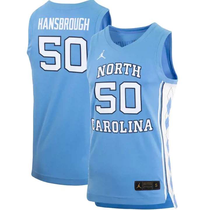Maillot de basketball HANSBROUGH des Tar Heels de la Caroline du Nord lbl