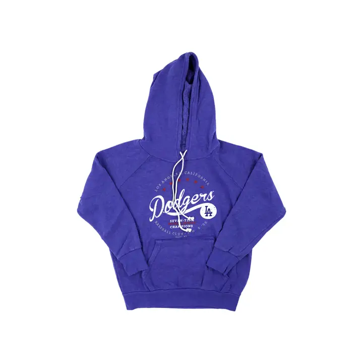 Los Angeles Dodgers MLB Sweat à Capuche Femme True Fan PO 21 Bleu