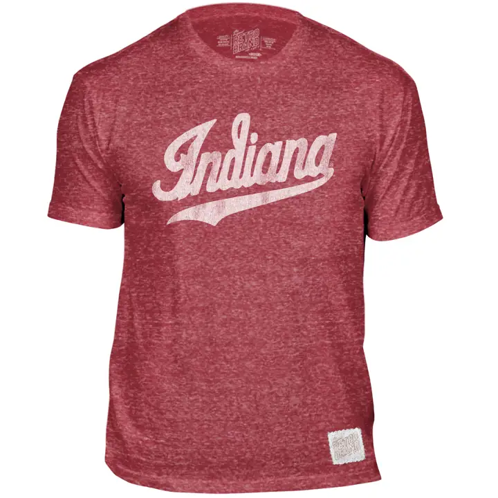 T-shirt tri-mélange NCAA Script Indiana Hoosiers CRIM