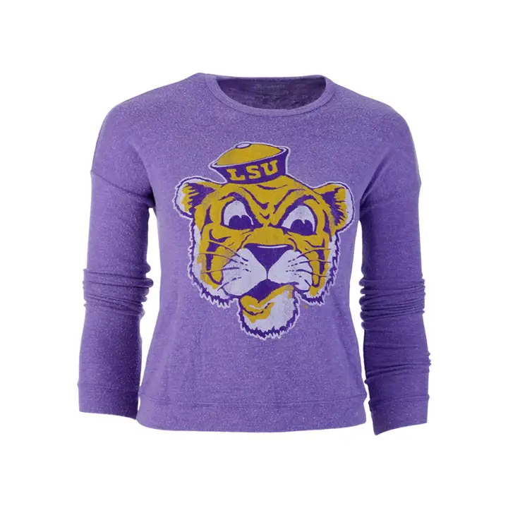 Sweat-shirt Fille L.S.U. NCAA Hachi VIOLET