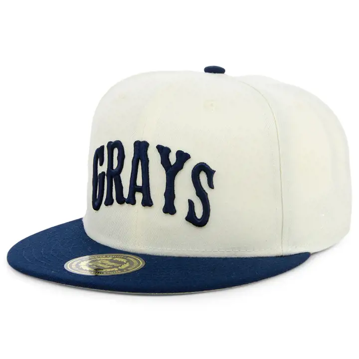 Casquette ajustée Homestead Grays NLB Voile/Marine/Gris