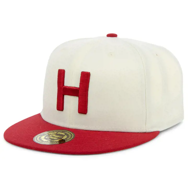 Hilldale Giants NLB Ajustée Voile/Rouge/gris