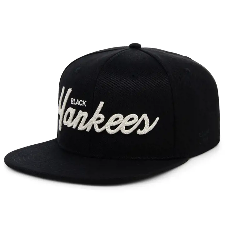 Casquette snapback New York Black Yankees NLB noire/noire/noire