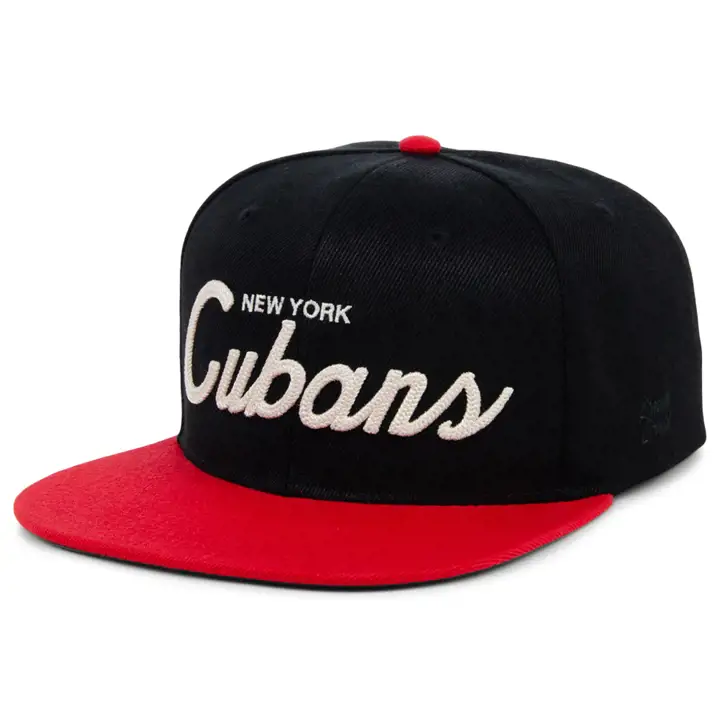 Casquette New York Cubans NLB Script blk/Rouge/vert