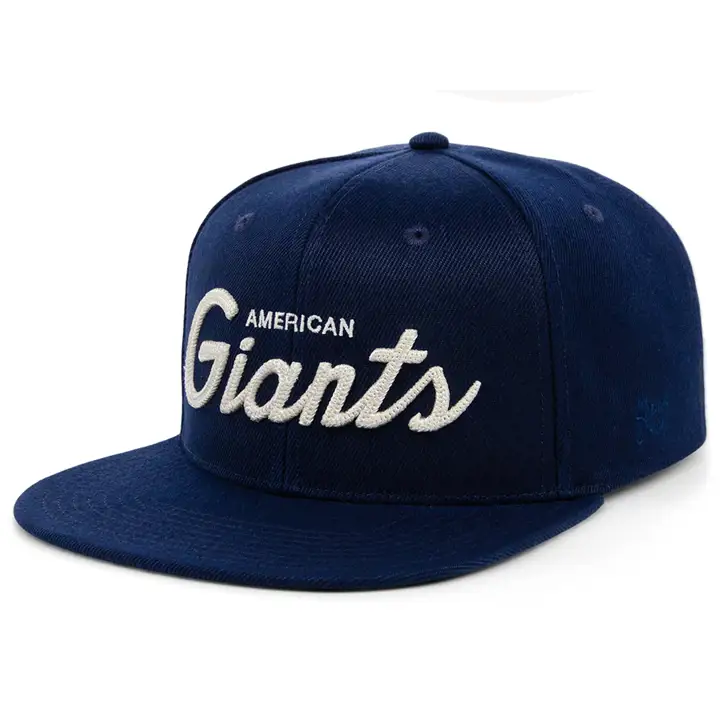 Casquette Snapback Chicago American Giants NLB Marine/Marine/Vert