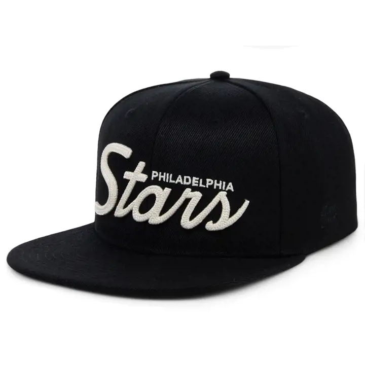 Casquette Snapback Philadelphia Stars NLB noir/noir/noir