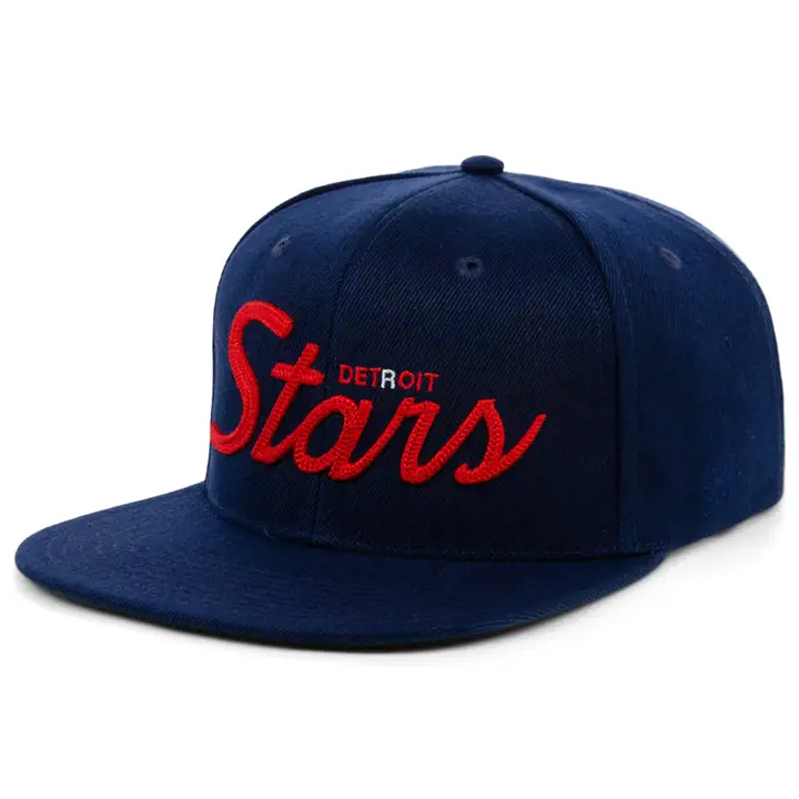 Casquette snapback Detroit Stars NLB script marine/marine/verte