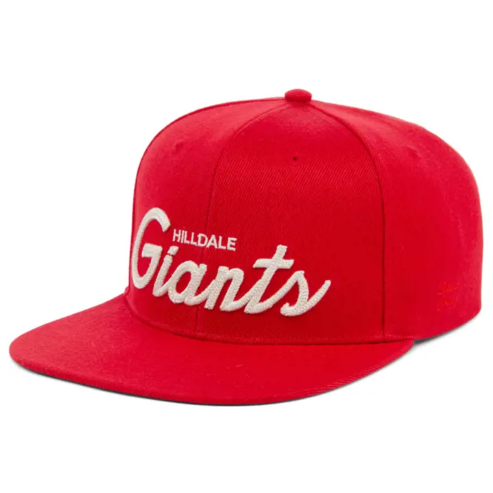 Casquette ajustée NLB Hilldale Giants rouge/rouge/vert