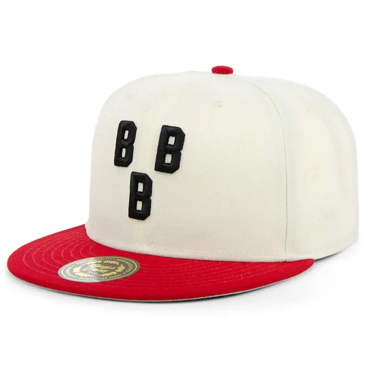 Birmingham Black Barons NLB Ajustée Voile/Rouge/Gris