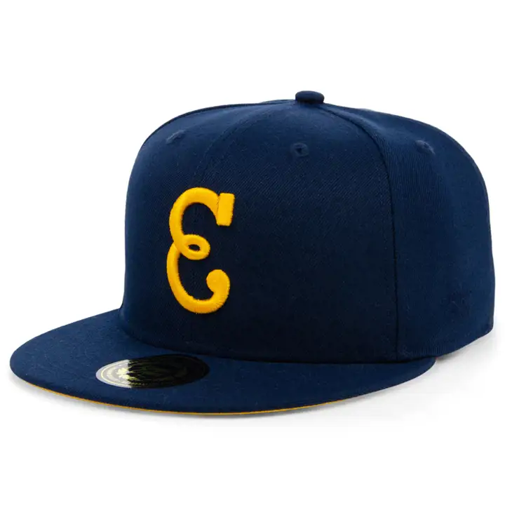 Newark Eagles NLB Ajustée Bleu marine/Bleu marine/jaune