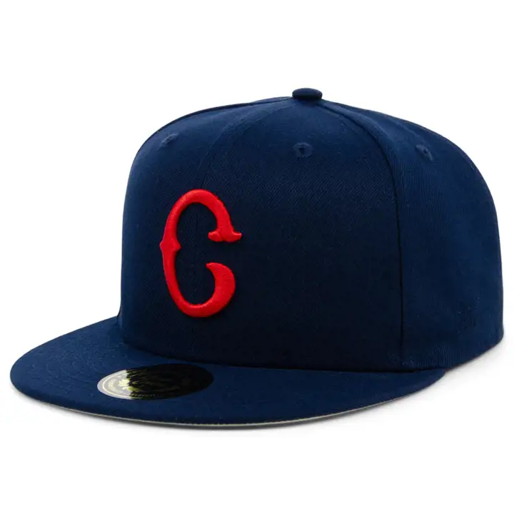 Cleveland Buckeyes NLB Ajustée Marine/Marine/Gris