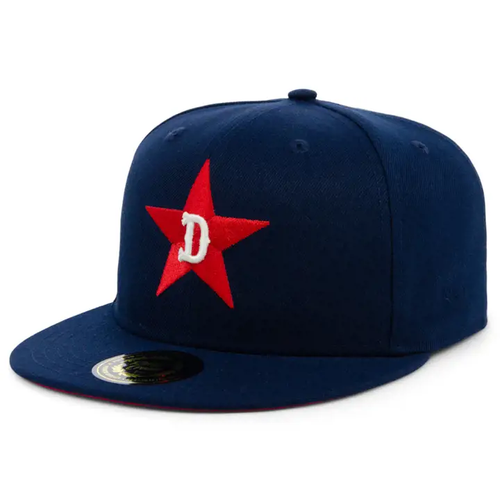 Casquette ajustée Detroit Stars NLB Marine/Marine/Rouge
