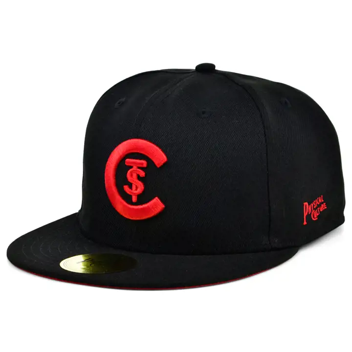 St. Christopher Club noir Fives Ajusté noir/noir/Rouge