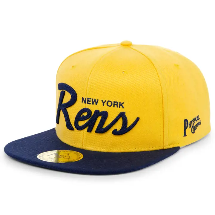 Casquette Snapback New York Rens blk Fives jaune/bleu marine/vert
