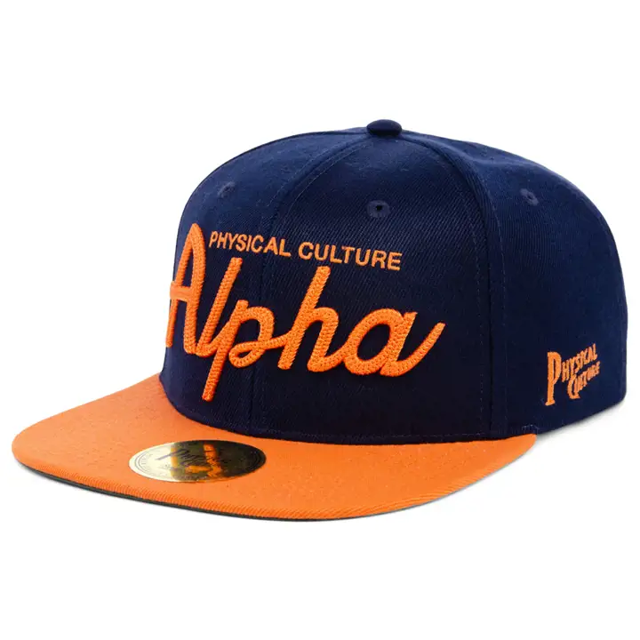 Casquette réglable Alpha Physical Culture Club blk Fives Script marine/o