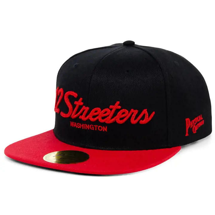 Casquette snapback Washington 12 Streeters blk Fives blk/Red/gr