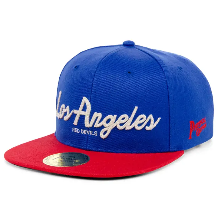 Casquette Snapback Los Angeles Red Devils blk Fives Script rbl/Rouge/vert
