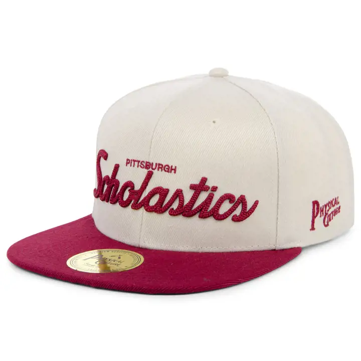 Scholastic Athletic Assoc. blk Fives Script Snapback Voile/ma