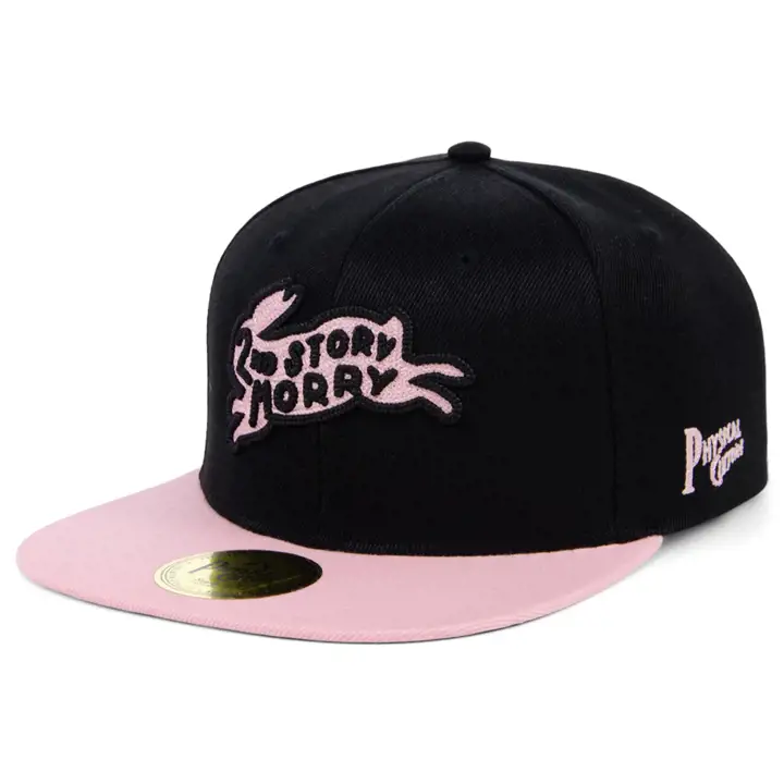 Casquette Snapback Seconde Histoire Morrys Noire Fives Script Noire/Rose/Verte