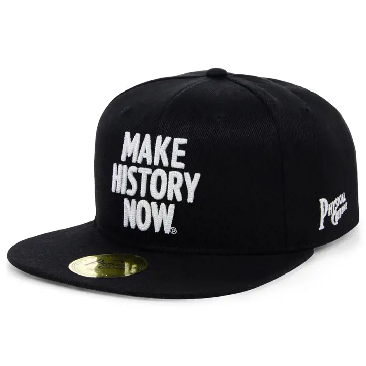 Black Fives blk Fives Script Snapback blk/blk/gry