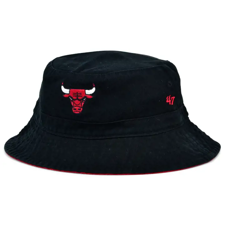 BULLS NBA Seau de stade noir/noir/rouge