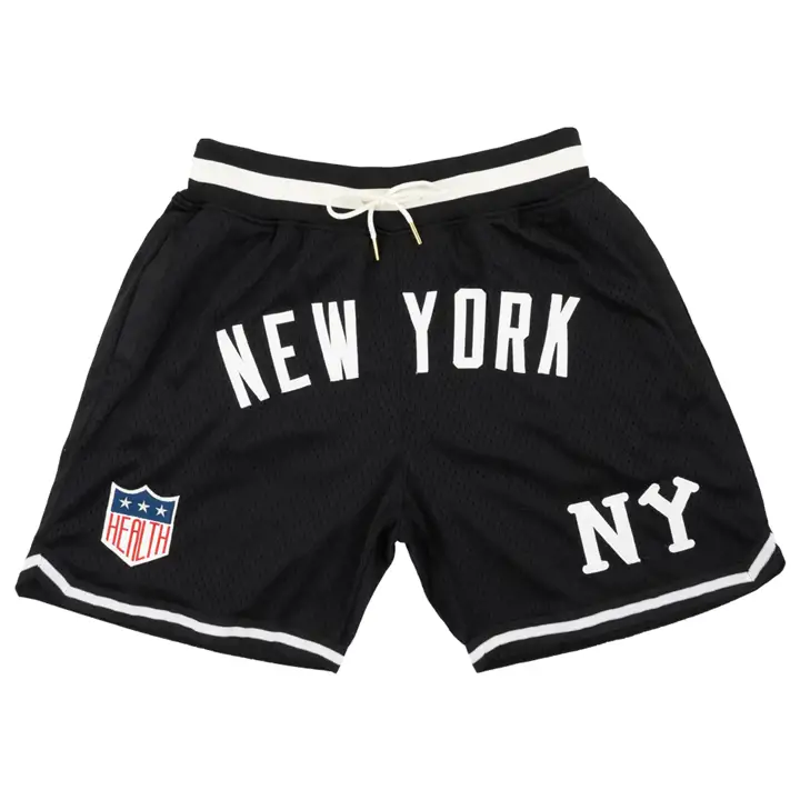 SHORT EN FILET REPLICA NEW YORK BLACK YANKEES NL blk