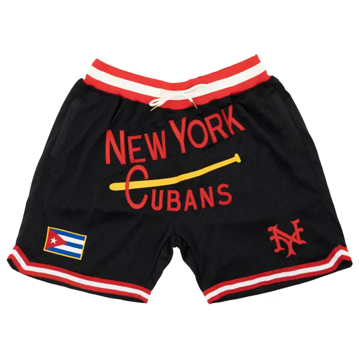Shorts en mesh réplique NY Cubans NL noirs