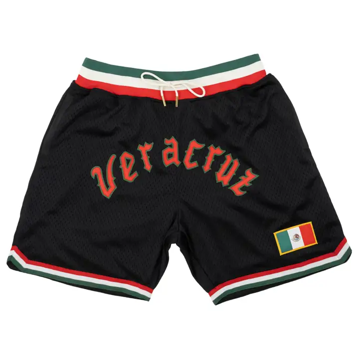 Short en maille réplique Veracruz Azules NL noir