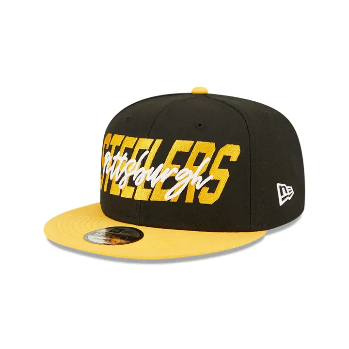 Casquette 9FIFTY BLK/GL Pittsburgh Steelers 22 NFL Draft