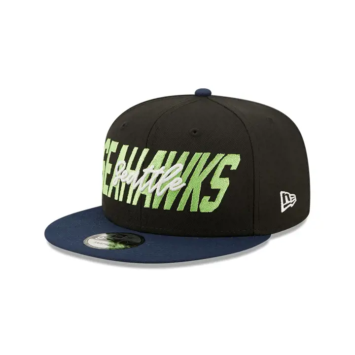 Seattle Seahawks 22 NFL Draft 9FIFTY N/B/BLEU MARINE