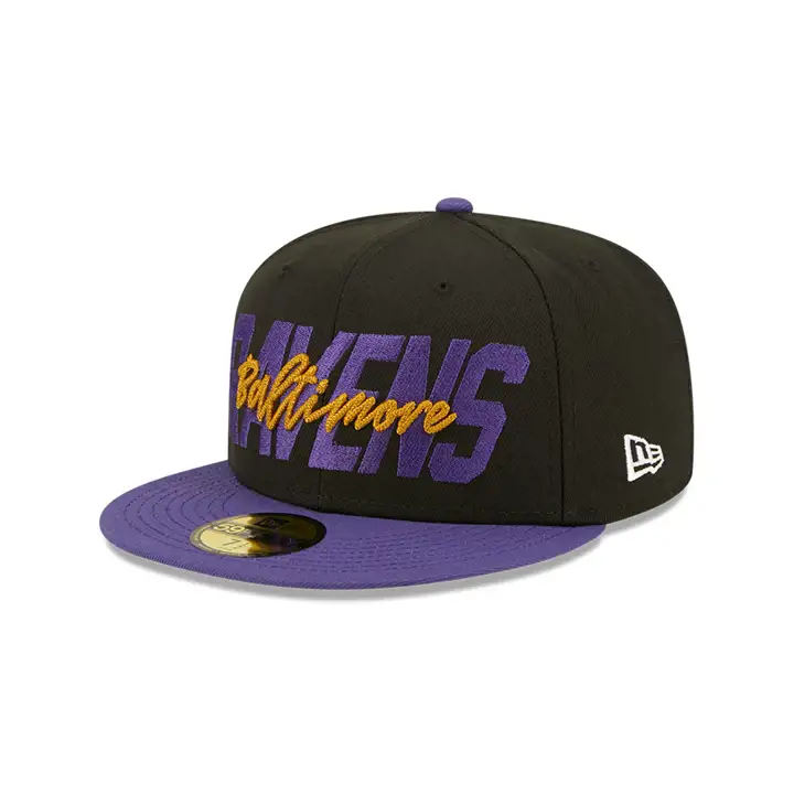Baltimore Ravens 22 NFL Draft 59FIFTY NOI/VIO