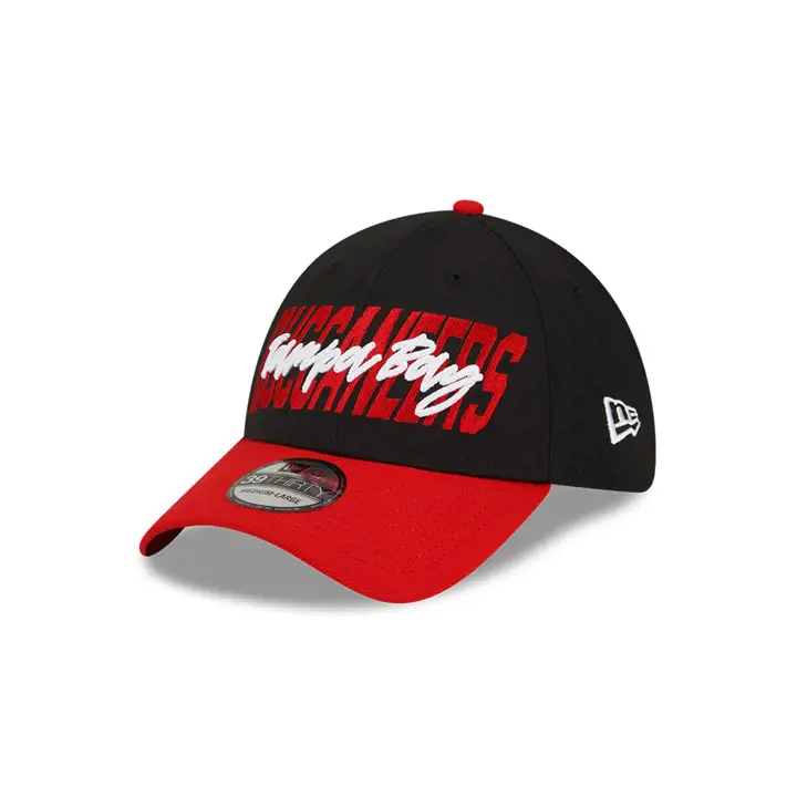 Casquette Tampa Bay Buccaneers 22 NFL Draft 39THIRTY BLK/RED