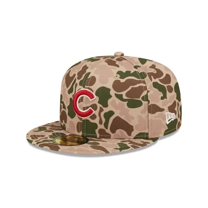CHICAGO CUBS MLB DUCK CAMO 59FIFTY CAMO