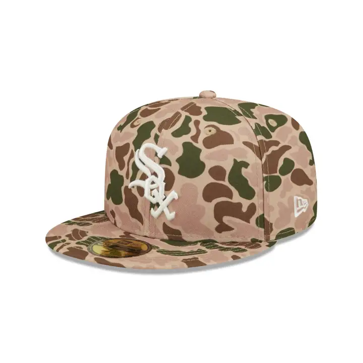 CASQUETTE CHICAGO WHITE SOX MLB DUCK CAMO 59FIFTY CAMOUFLAGE