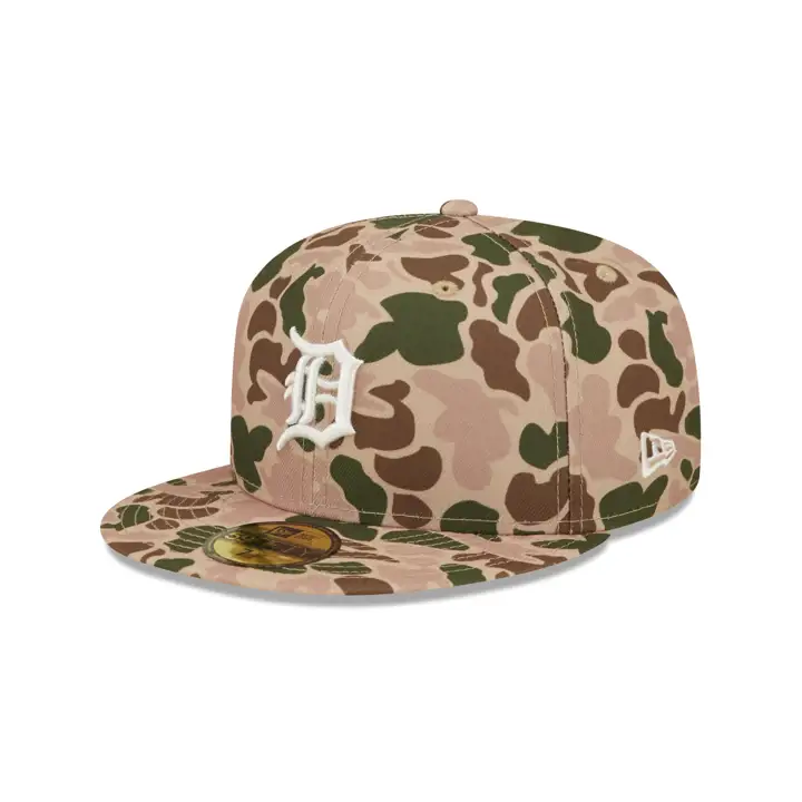 DETROIT TIGERS MLB DUCK CAMO 59FIFTY CAMO