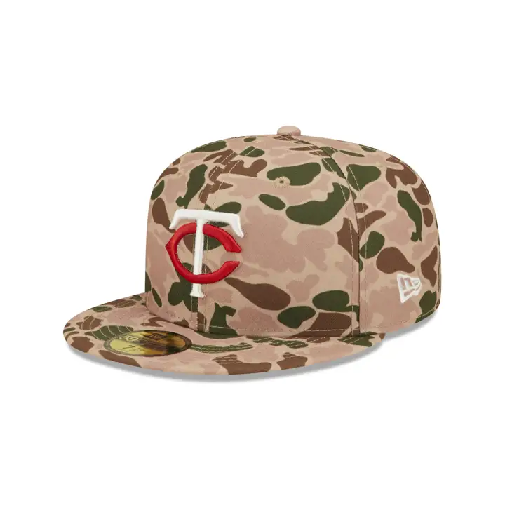 CASQUETTE CAMOUFLAGE MINNESOTA TWINS MLB DUCK CAMO 59FIFTY