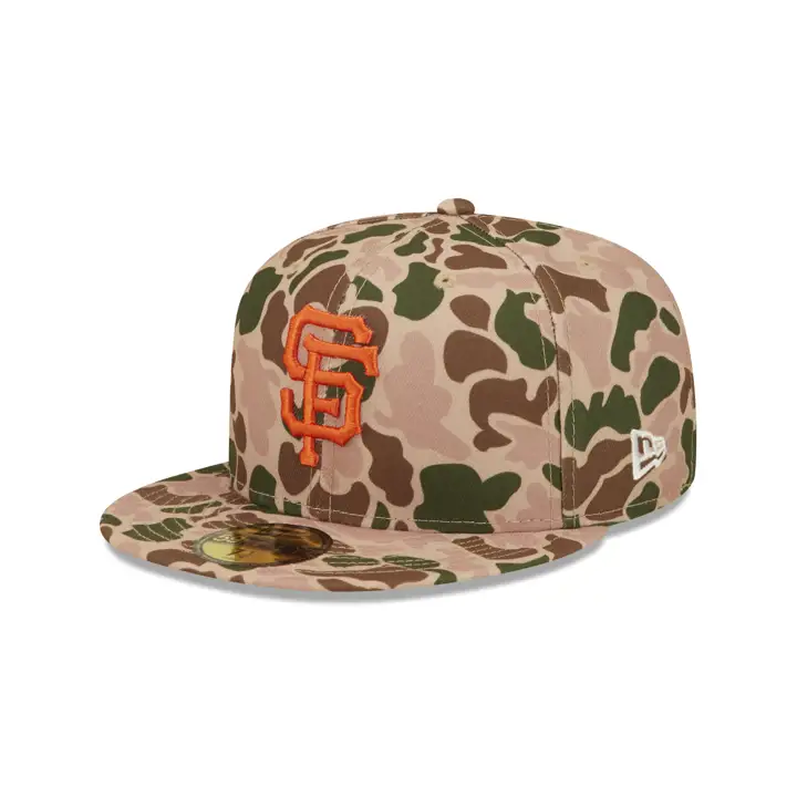SAN FRANCISCO GIANTS MLB CASQUETTE CAMO DUCK 59FIFTY CAMO