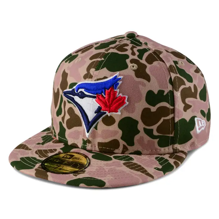 TORONTO BLUE JAYS MLB DUCK CAMO 59FIFTY CAMO