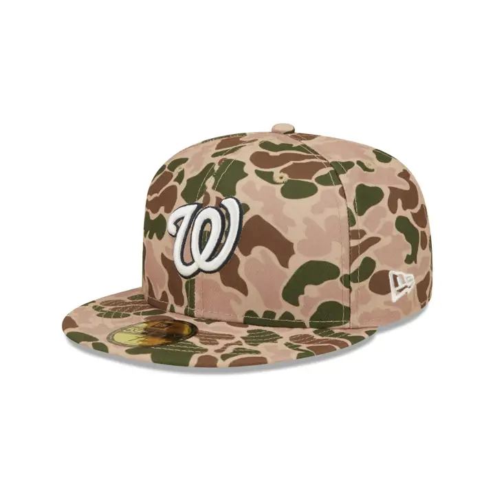 WASHINGTON NATIONALS MLB DUCK CAMO 59FIFTY CAMO