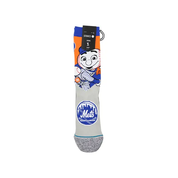 Chaussettes à l'effigie de la mascotte des Mets de New York