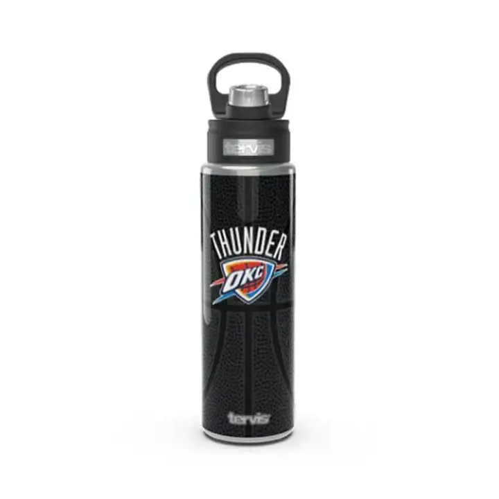 Bouteille WM de 710 ml des Thunder d'Oklahoma City, noire