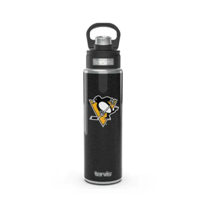 Bouteille WM de 710 ml des Penguins de Pittsburgh noire