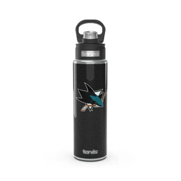 Bouteille WM San Jose Sharks 24oz, noire
