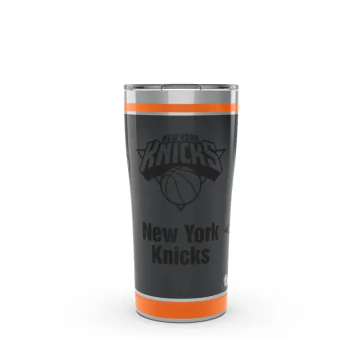 New York Knicks 20oz NBA Acier inoxydable noir opaque