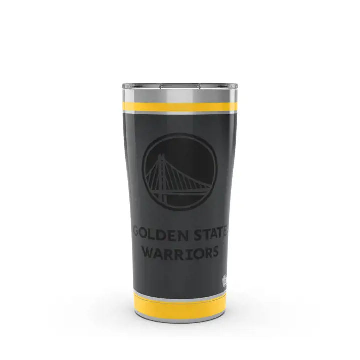 Golden State Warriors 20oz NBA Black Out Acier Inoxydable noir